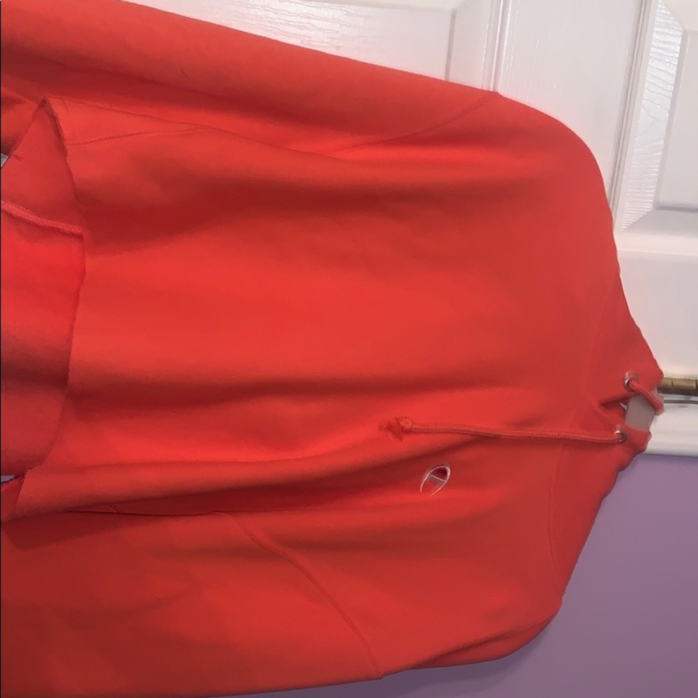 Cropped champion hoodie